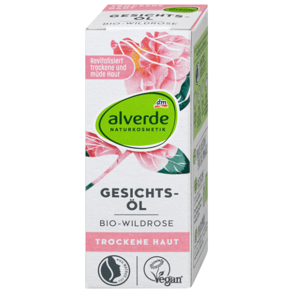 ALVERDE ulje za lice organsko divlja ruža 15ml 0