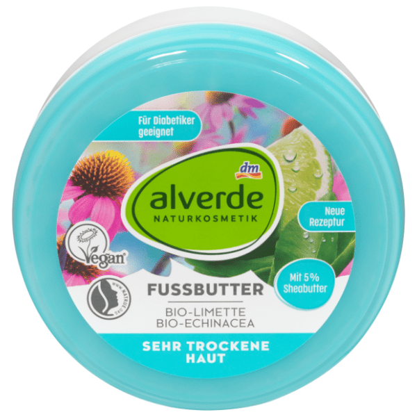 ALVERDE puter za stopala limeta 200ml 0