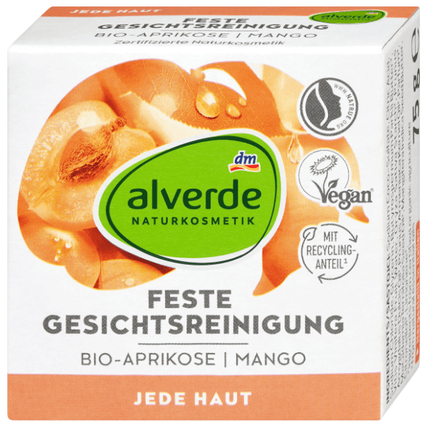 ALVERDE sapun za čišćenje lica kajsija i mango 75g 0