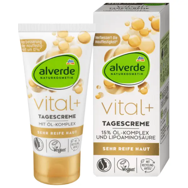 ALVERDE Vital+ dnevna krema za lice sa uljanim kompleksom 50ml 0