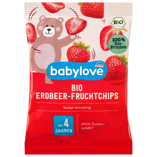 BABYLOVE čips od jagode za decu 12g 0