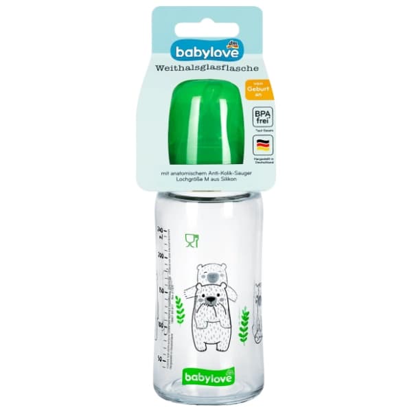 BABYLOVE flašica široko grlo 240ml (više vrsta) 1
