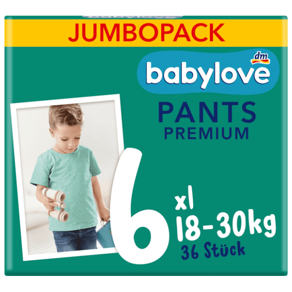 BABYLOVE pelene pants premium JP 6 XL 36kom 0