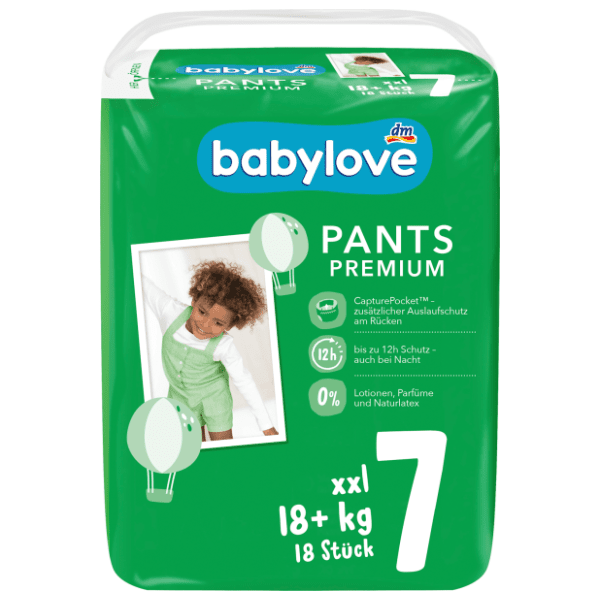 BABYLOVE pelene premium pants 7 XXL 18kom 0