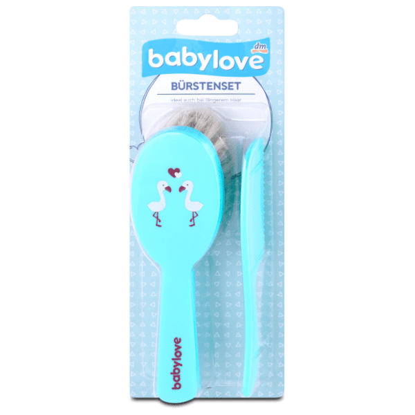 BABYLOVE set četka i češalj 2kom (više vrsta) 1