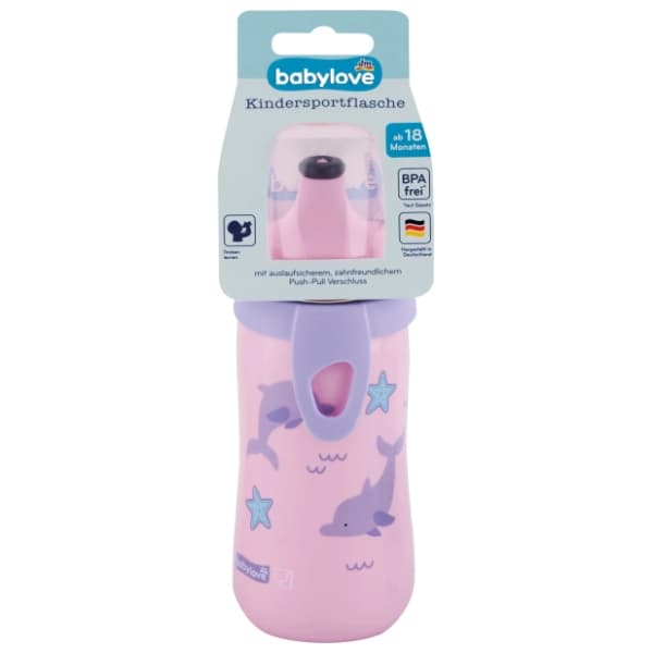 BABYLOVE sportska flašica 330ml (više vrsta) 1