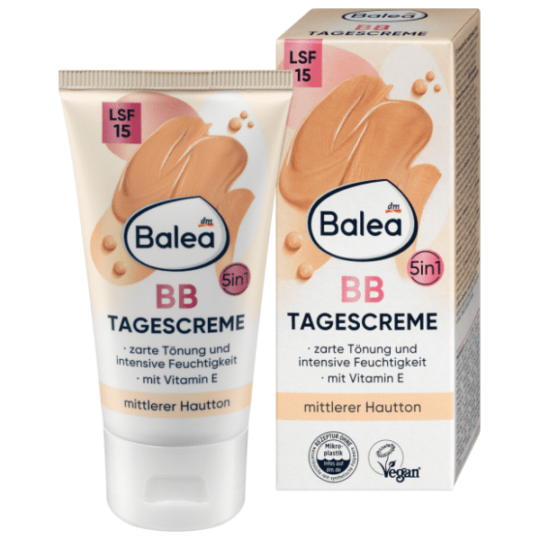 BALEA BB tonirana dnevna krema srednji svetli ten SPF15 50ml 0