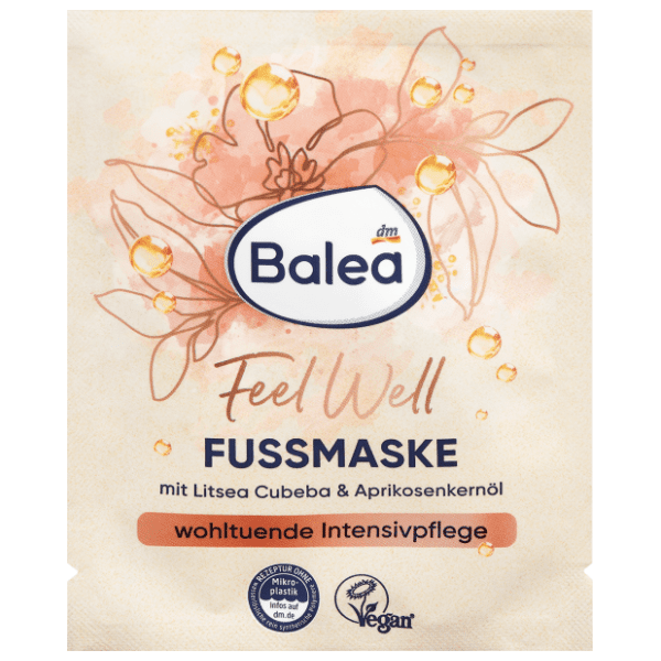 BALEA Feel well maska za stopala 15ml 0