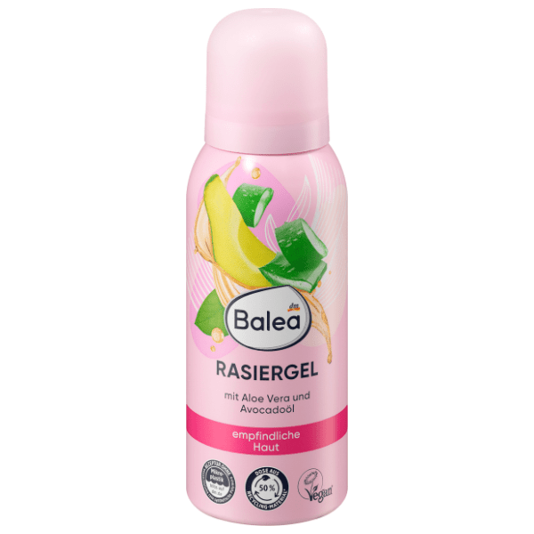BALEA gel za brijanje aloe vera i avokado za putovanje 75ml 0