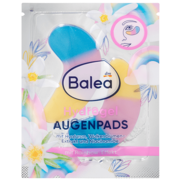 BALEA Hydrogel jastučići za predo oko očiju duga 2kom 0