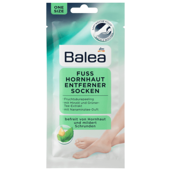 BALEA maska za stopala čarape nana zeleni čaj i aloe vera 2kom 0
