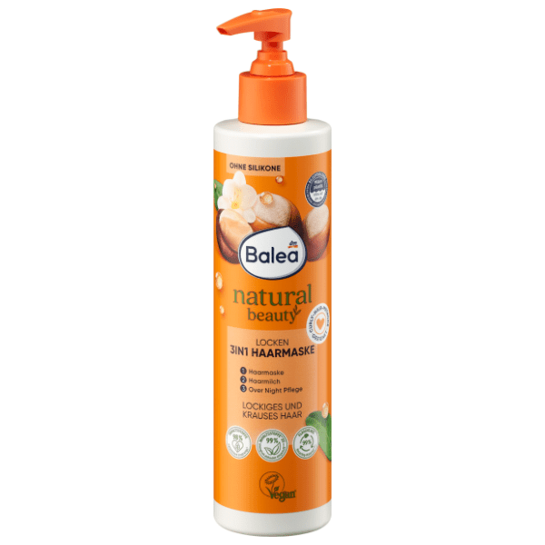 BALEA Natural beauty 3in1 maska za kovrdžavu kosu 250ml 0