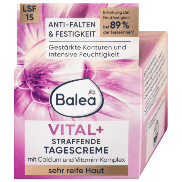 BALEA Vital+ dnevna krema za lice SPF15 50ml 0