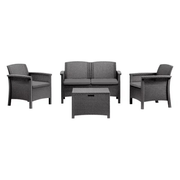 Baštenski set BICA Venezia 2 graphite 0
