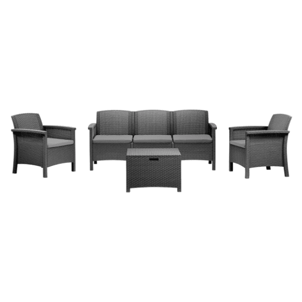 Baštenski set BICA Venezia 3 graphite 0