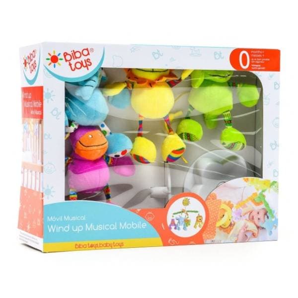 BIBA TOYS muzička vrteška Drugari iz džungle lux 0