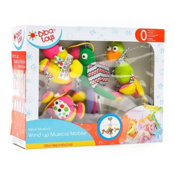 BIBA TOYS muzička vrteška Ptičice 0