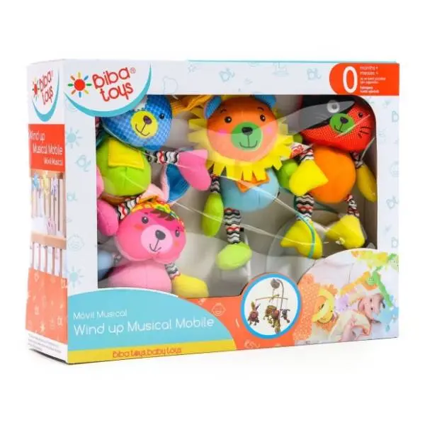 BIBA TOYS muzička vrteška Srećni drugari 0