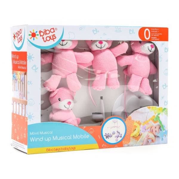 BIBA TOYS muzička vrteška Veseli medvedići 0