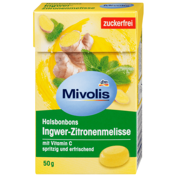 Bombone MIVOLIS đumbir i matičnjak 50g 0