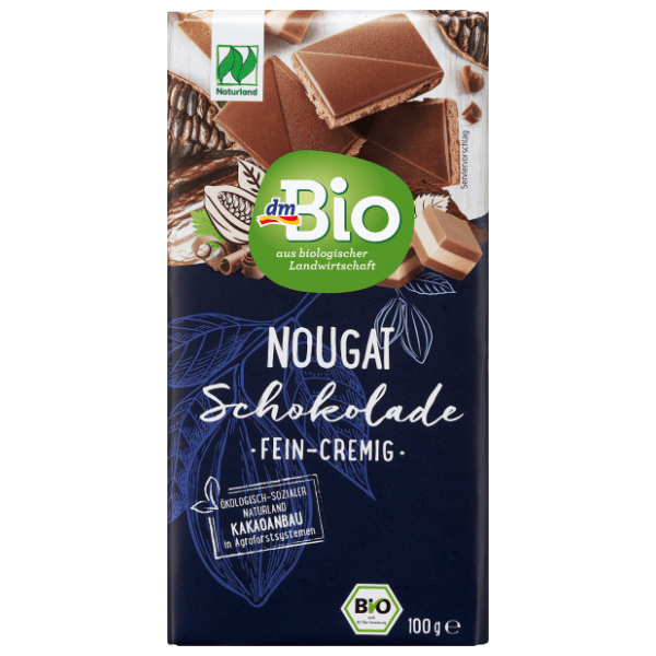 Čokolada DM BIO Nugat 100g 0