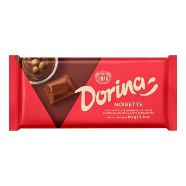 Čokolada KRAŠ Dorina noisette 80g 0