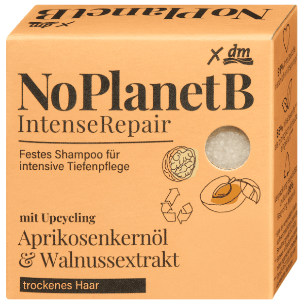 Čvrsti šampon za kosu NO PLANET B Intense repair 75g 0