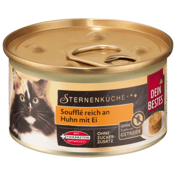 DEIN BESTES hrana za mačke sufle od piletine sa jajima 85g 0