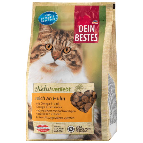 DEIN BESTES Naturverliebt hrana za odrasle mačke piletina 500g 0