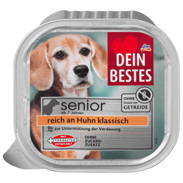 DEIN BESTES Senior hrana za pse piletina i krompir 150g 0