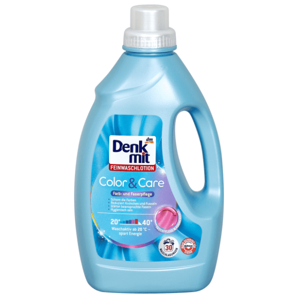 DENKMIT Color&care tečni deterdžent za obojen veš 30 pranja 0