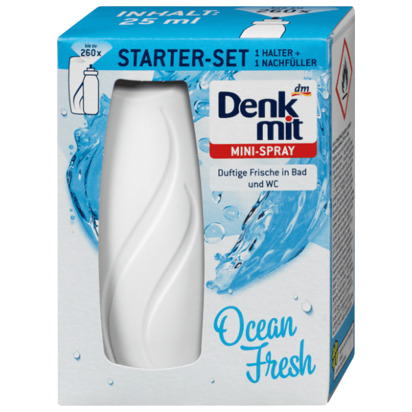 DENKMIT mini osveživač ocean fresh 25ml 0