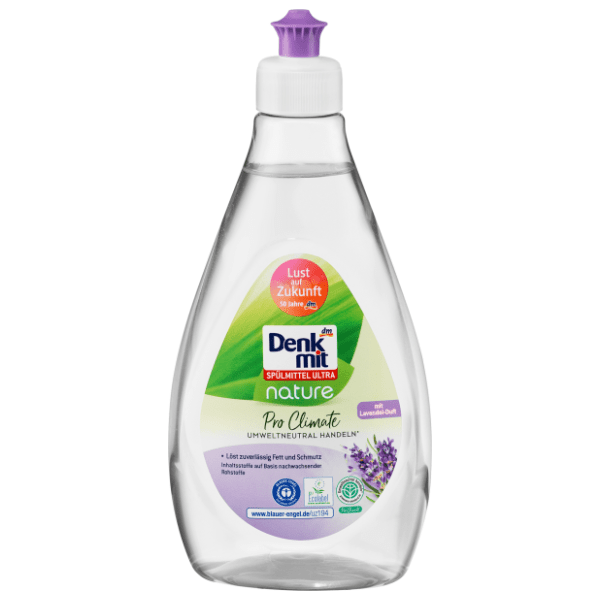 Deterdžent za posuđe DENKMIT Nature pro climate lavanda 500ml 0