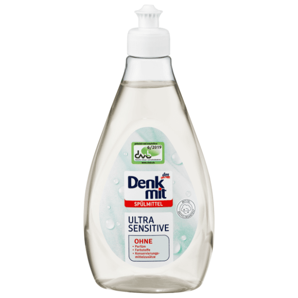 Deterdžent za posuđe DENKMIT Ultra sensitive 500ml 0