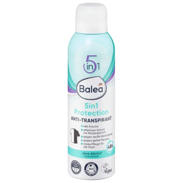 Dezodorans BALEA 5in1 Protection anti-transpirant 200ml 0