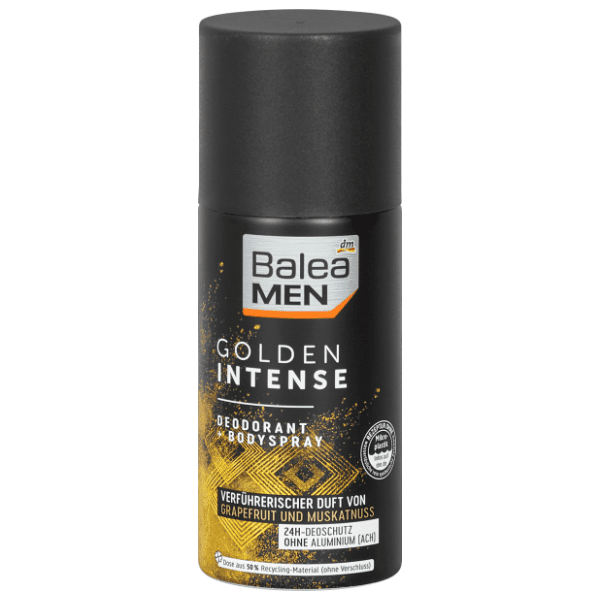 Dezodorans BALEA MEN Golden intense 150ml 0