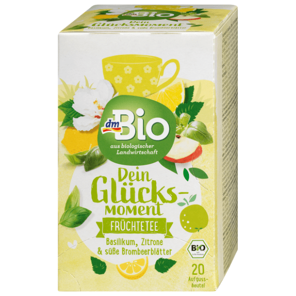 DM BIO čaj dein glucks moment jabuka hibiskus 44g 0
