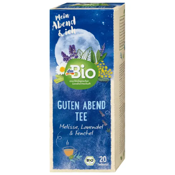 DM BIO Guten abend tee biljke matičnjak lavanda i komorač 30g 0