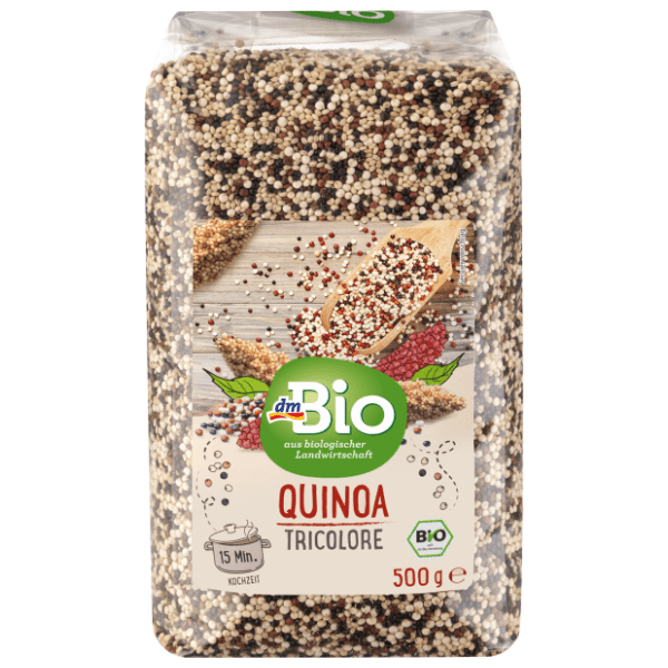 DM BIO kinoa 3 vrste 500g 0