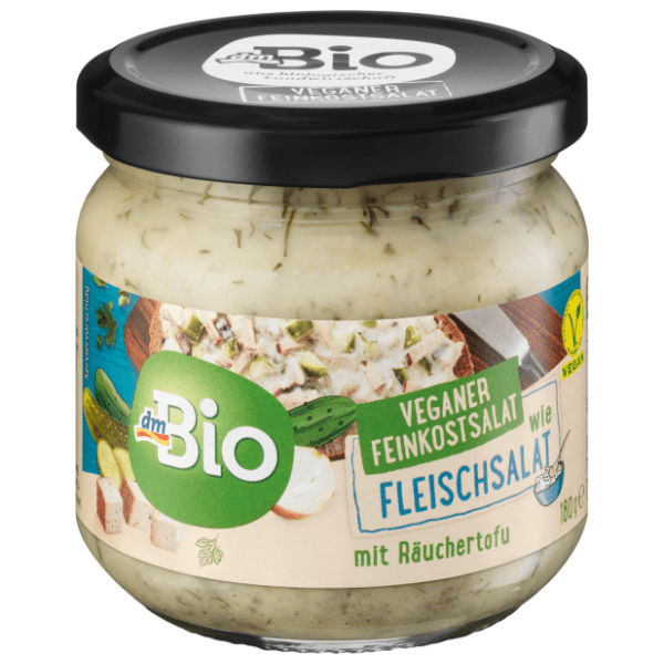 DM BIO veganska salata sa krastavcem i dimljeni tofu 180g 0