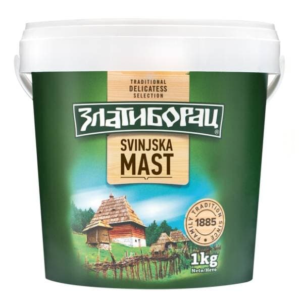 Domaća svinjska mast ZLATIBORAC 1kg 0