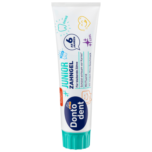 DONTODENT Junior dečija pasta za zube 6g 100ml 0