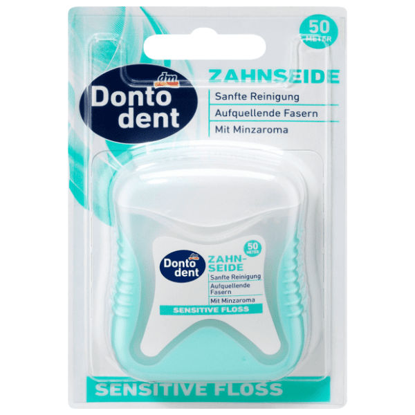 DONTODENT Sensitive floss konac za zube 50m 0