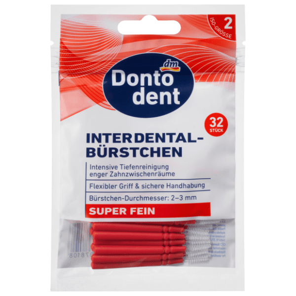 DONTODENT ISO 2 super fine interdentalne četkice 32kom 0