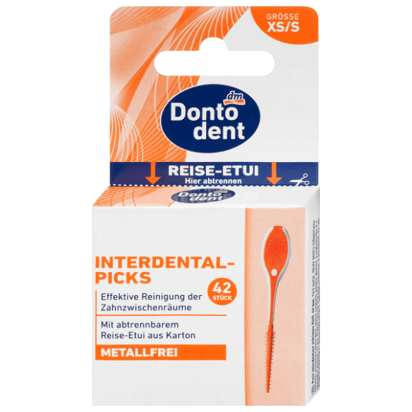 DONTODENT XS/S interdentalne četkice 42kom 0