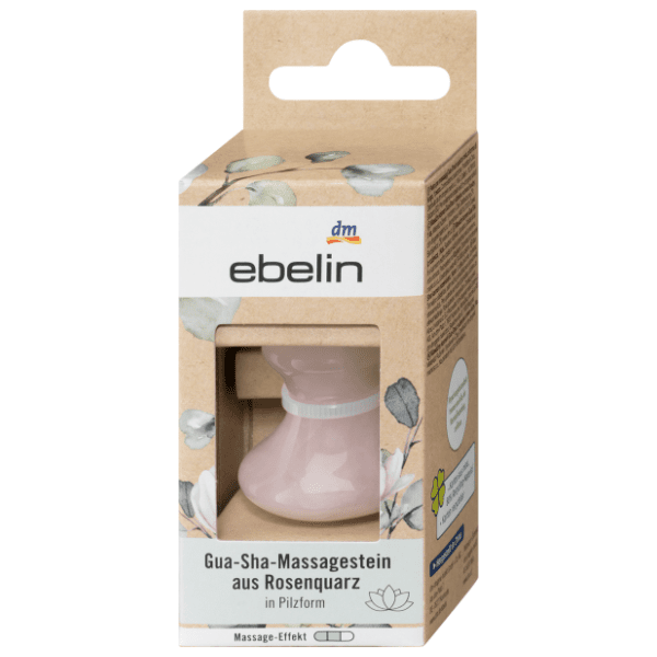 EBELIN Gua sha kamen za masažu roze kvarc 1kom 0
