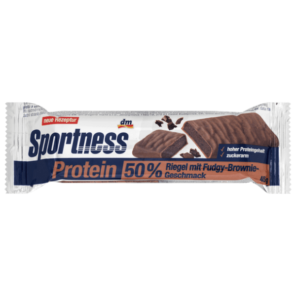 Energetska štanglica SPORTNESS Fudgy brownie 45g 0