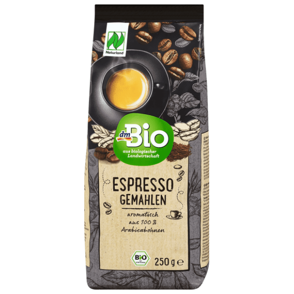 Espresso kafa DM BIO mlevena 250g 0