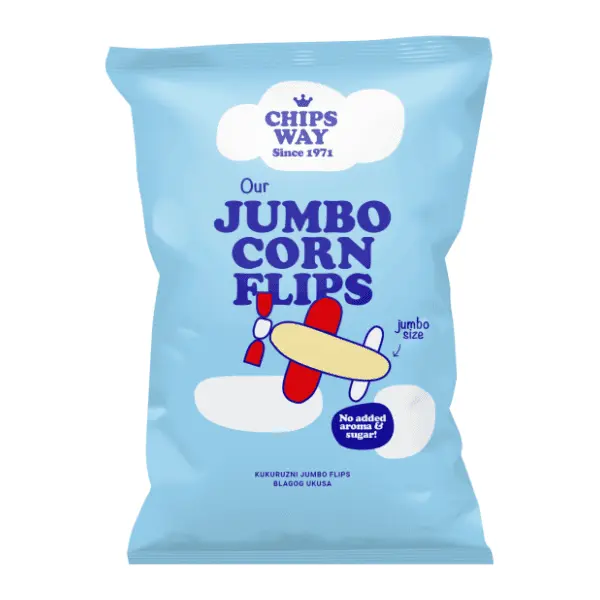 Flips CHIPS WAY jumbo classic 80g 0
