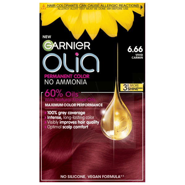GARNIER Olia farba za kosu 6.66 vivid red 0